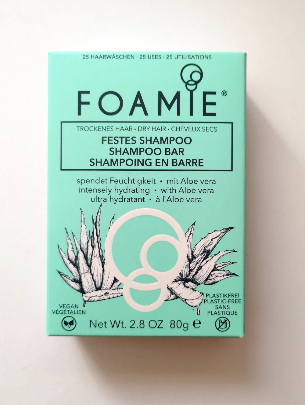 Foamie Festes Shampoo Trockenes Haar, 80 g Vegan