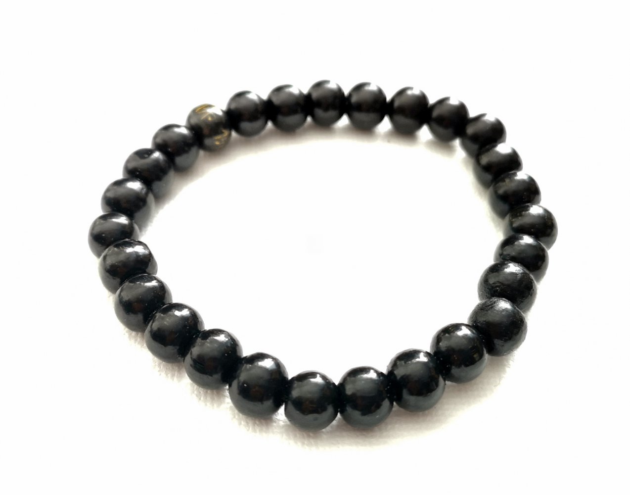 Armband schwarze Kugeln