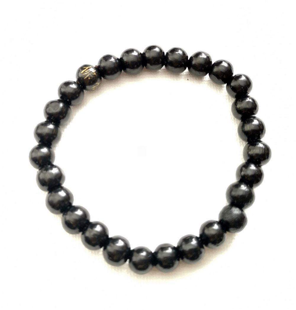 Armband schwarze Kugeln