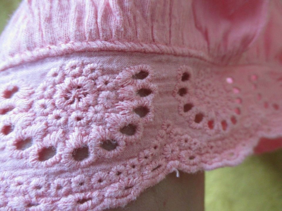  NEU * GIRLS * Mädchen * Baumwoll * Batist * Loch * Blumen * Blüten * Stickerei * Schlupf * Mini- Hosen- Rock * Hot Pants 