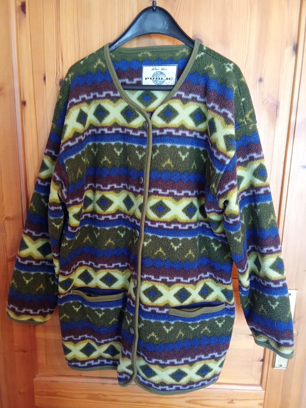 Fleecejacke grün Vintage 90's