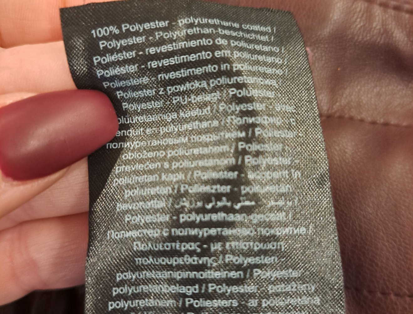 Only Lederhose Paperbag Tall bordeaux Gürtel