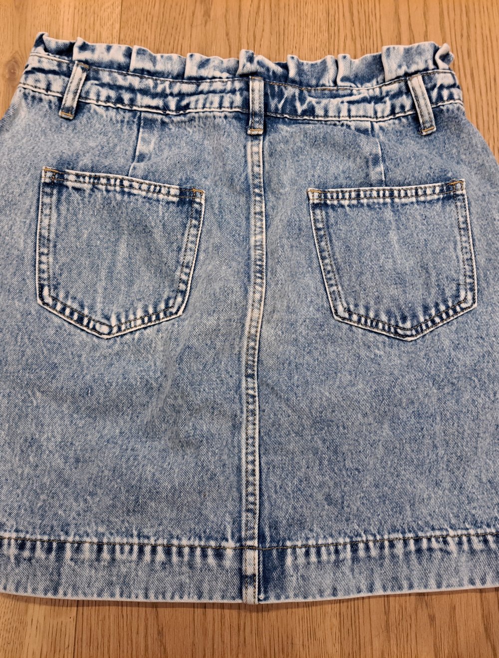 Shein Jeansrock destroyed 90s Waschung High Waist