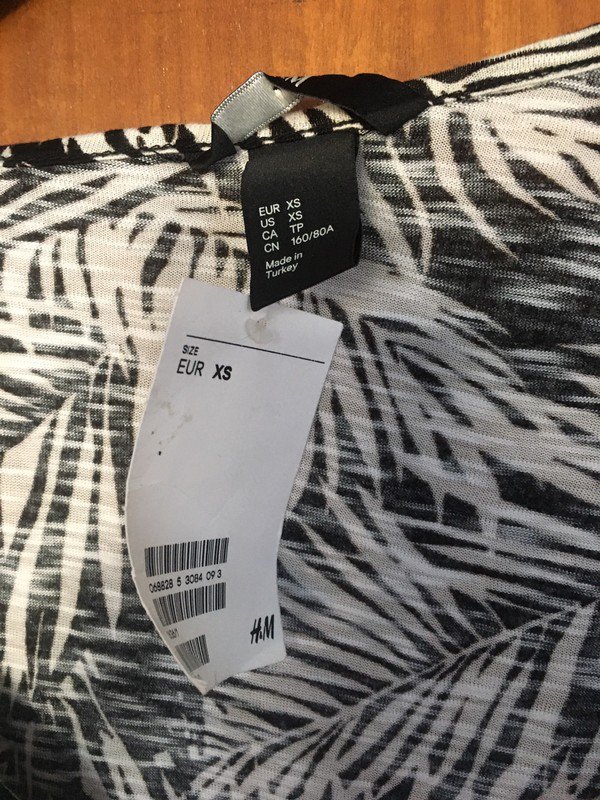 Gemustertes Shirt aus Viskose, Neu mit Etikett *Mengenrabatt*