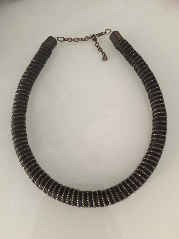 Schwarz-goldene Kette *Mengenrabatt*