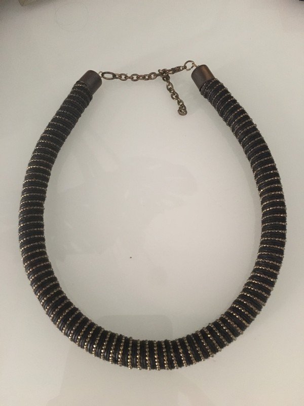 Schwarz-goldene Kette *Mengenrabatt*