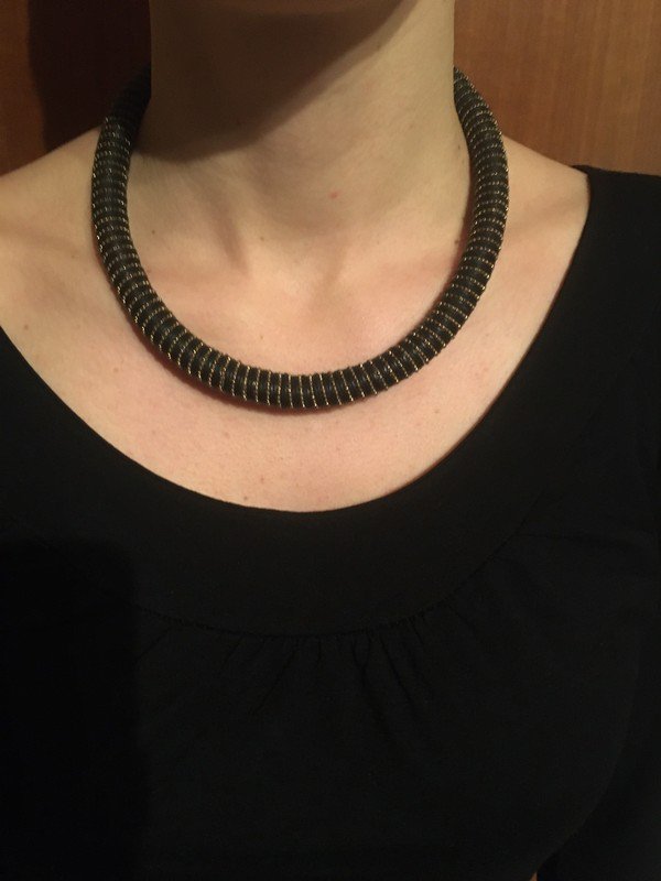 Schwarz-goldene Kette *Mengenrabatt*