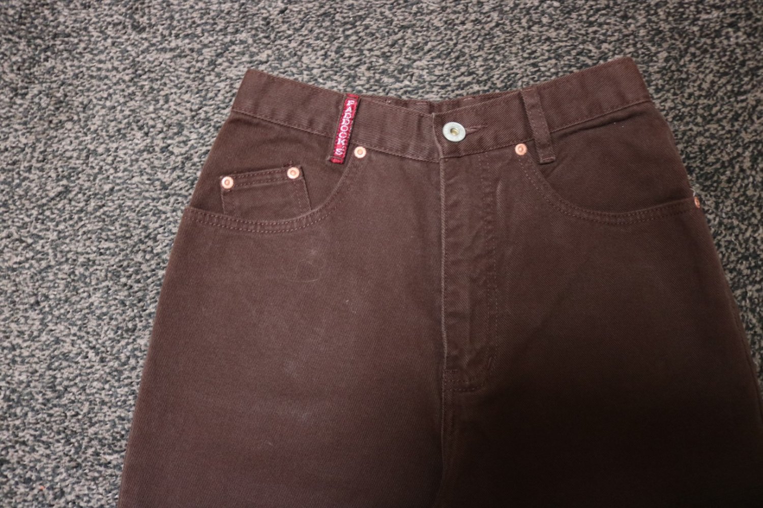 #Jeans, Gr. 36, #dunkelbraun, #Paddocks, #High Waist