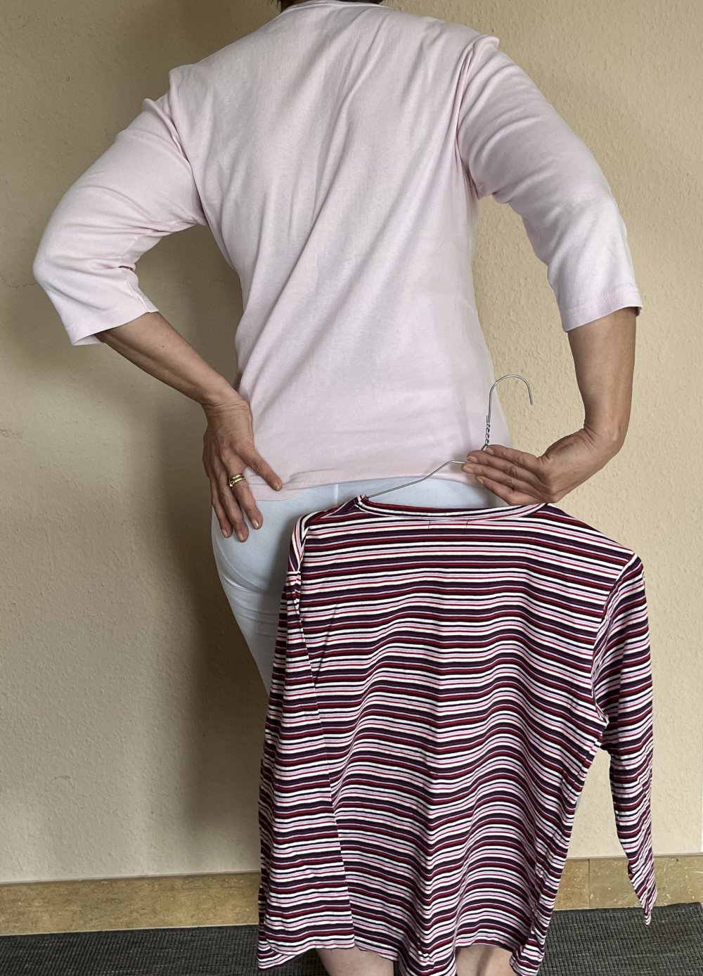 2 Sommer Shirts Gr.L Street One + Mangoon Rose und Fliederfarben