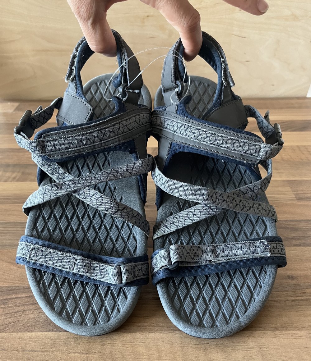 Blue Motion Trekking Sandalen Gr.38 mit Elastischen Bändern Neu