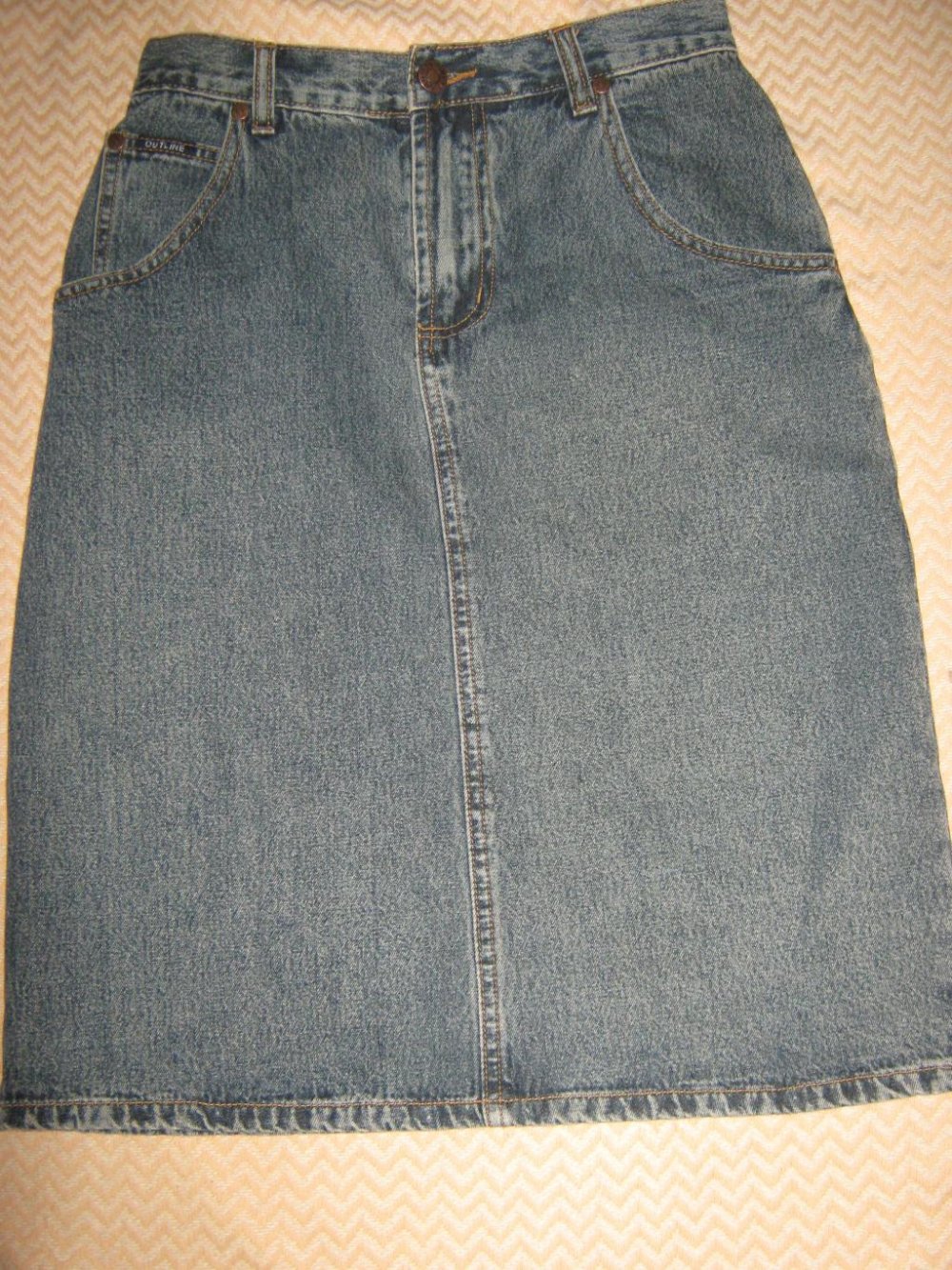 NEU * Sexy * Pencil * Sekretärinnen * High Waist * Jeans- Rock 