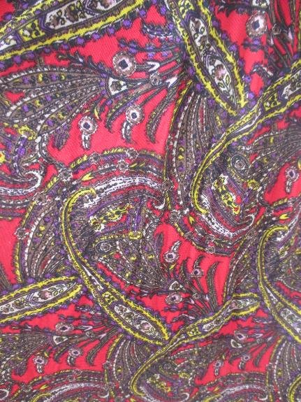 NEU * Edel * seidig * Paisley * Ornamente * BOHO * Baby Doll- Style * Koffer * Strech * Kleid 