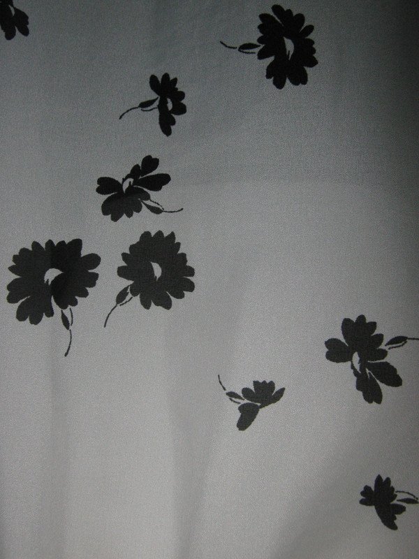 NEUw * Original Granny VINTAGE * Blumen * Blüten * Flower- Power * Harlekin * Rüschen * Volant * Seiden- Chiffon * Baby Doll * Tunika * Bluse 