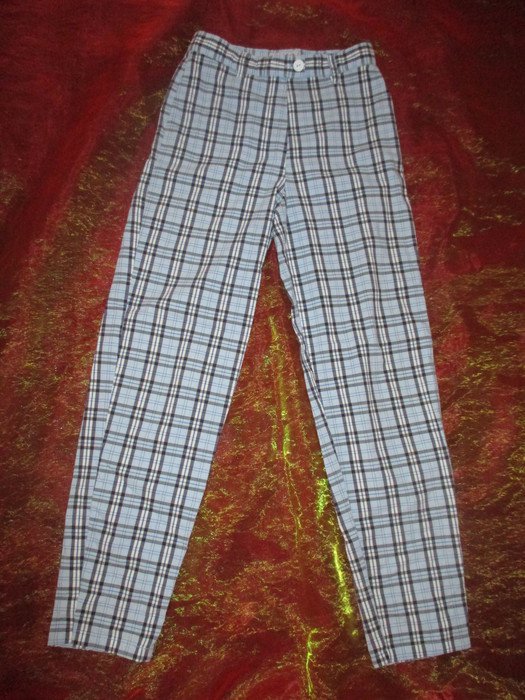 NEU * Sexy * Original VINTAGE * Karo * Karotten * High Waist * Hose im Tartan- Style 