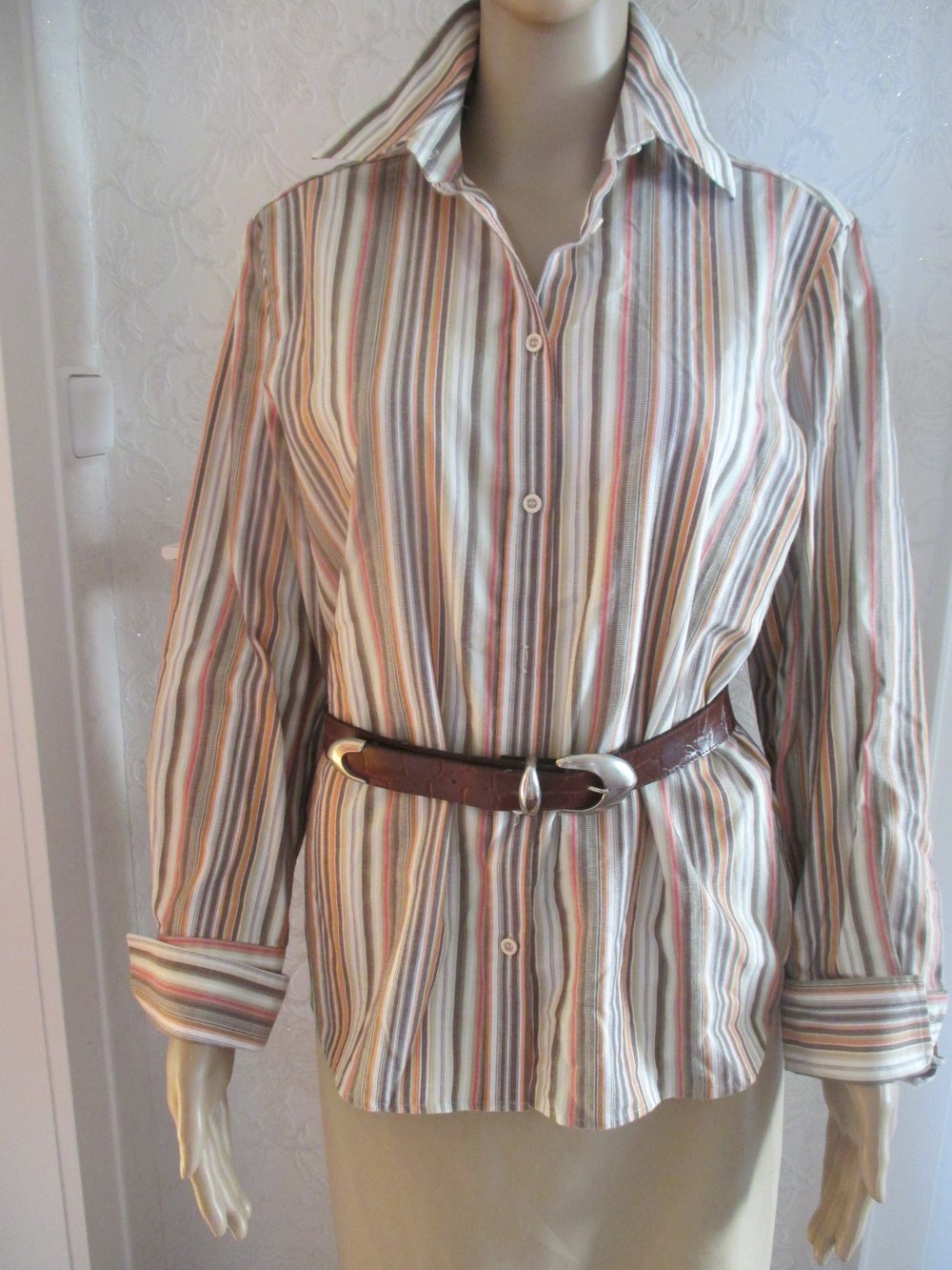 NEU * Edel * klassisch * Business * Freizeit * Streifen * Hemd- Bluse 