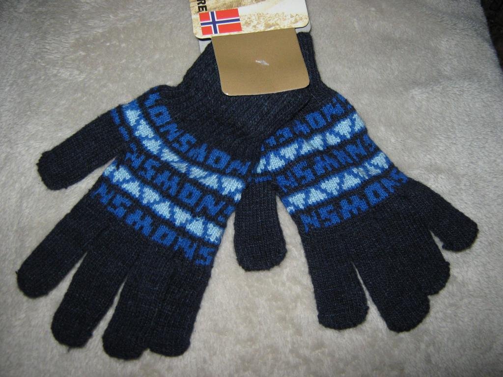 NEU mit ETIKETT * Modern * stylisch * Norweger * Look * Strick * Finger * Handschuhe 