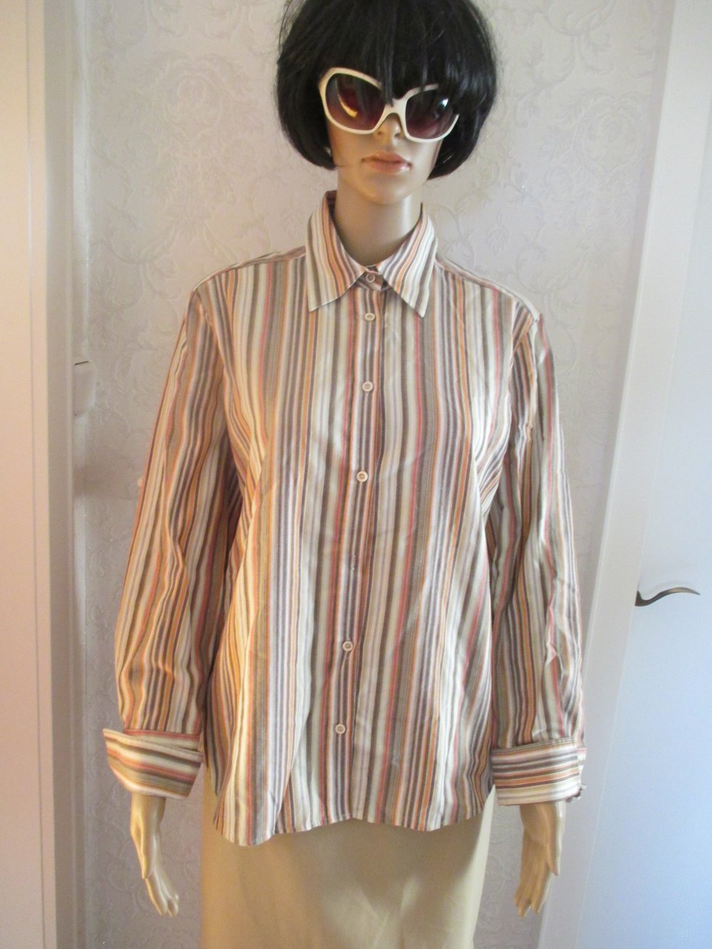 NEU * Edel * klassisch * Business * Freizeit * Streifen * Hemd- Bluse 