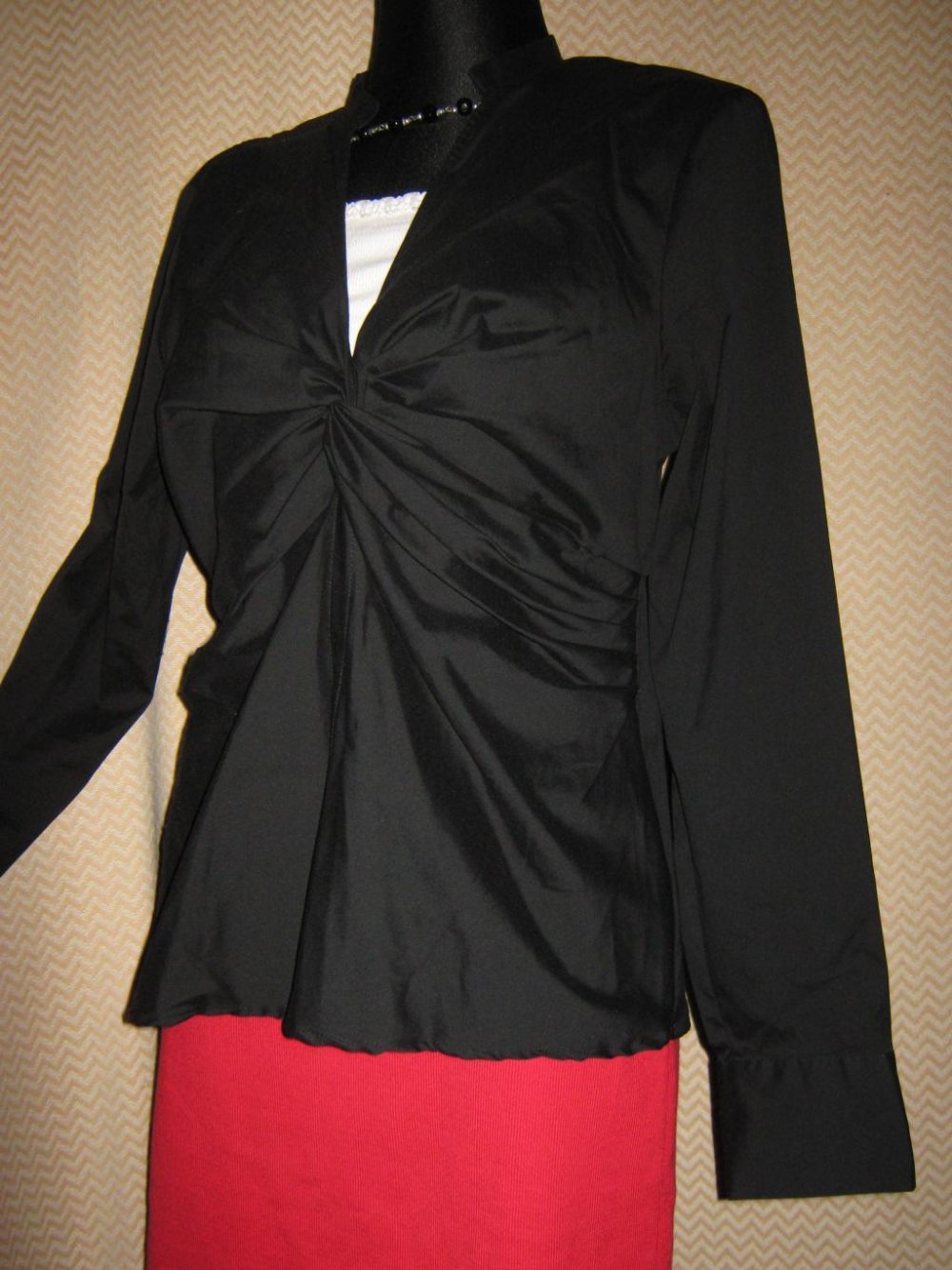 NEU * Elegant * Romantik * Langarm * Bodycon * Strech * Bluse 