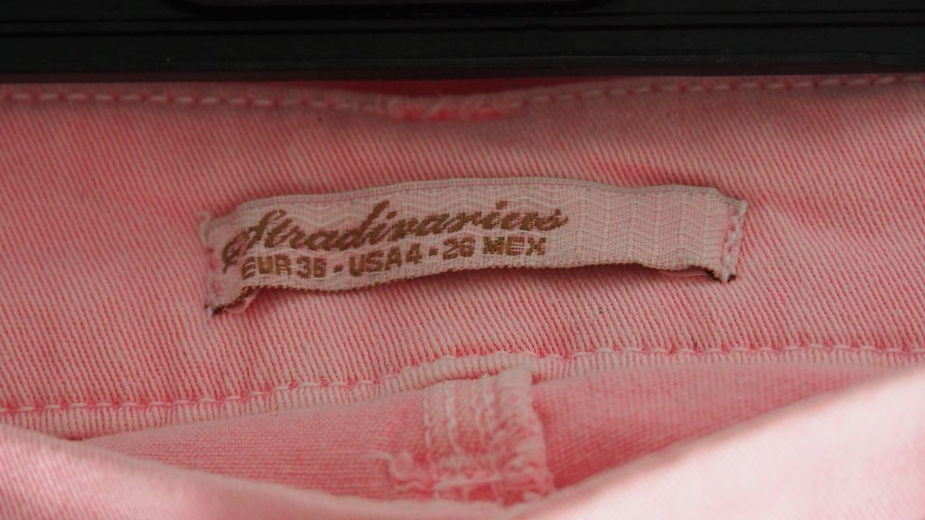 Rosa Hose Gr. 36 von Stradivarius