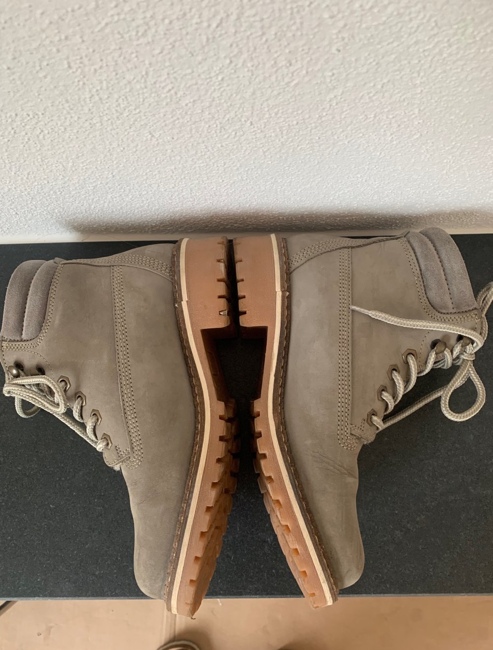 Tamaris Winterstiefel - Schnürrstiefel - grau - Gr. 36