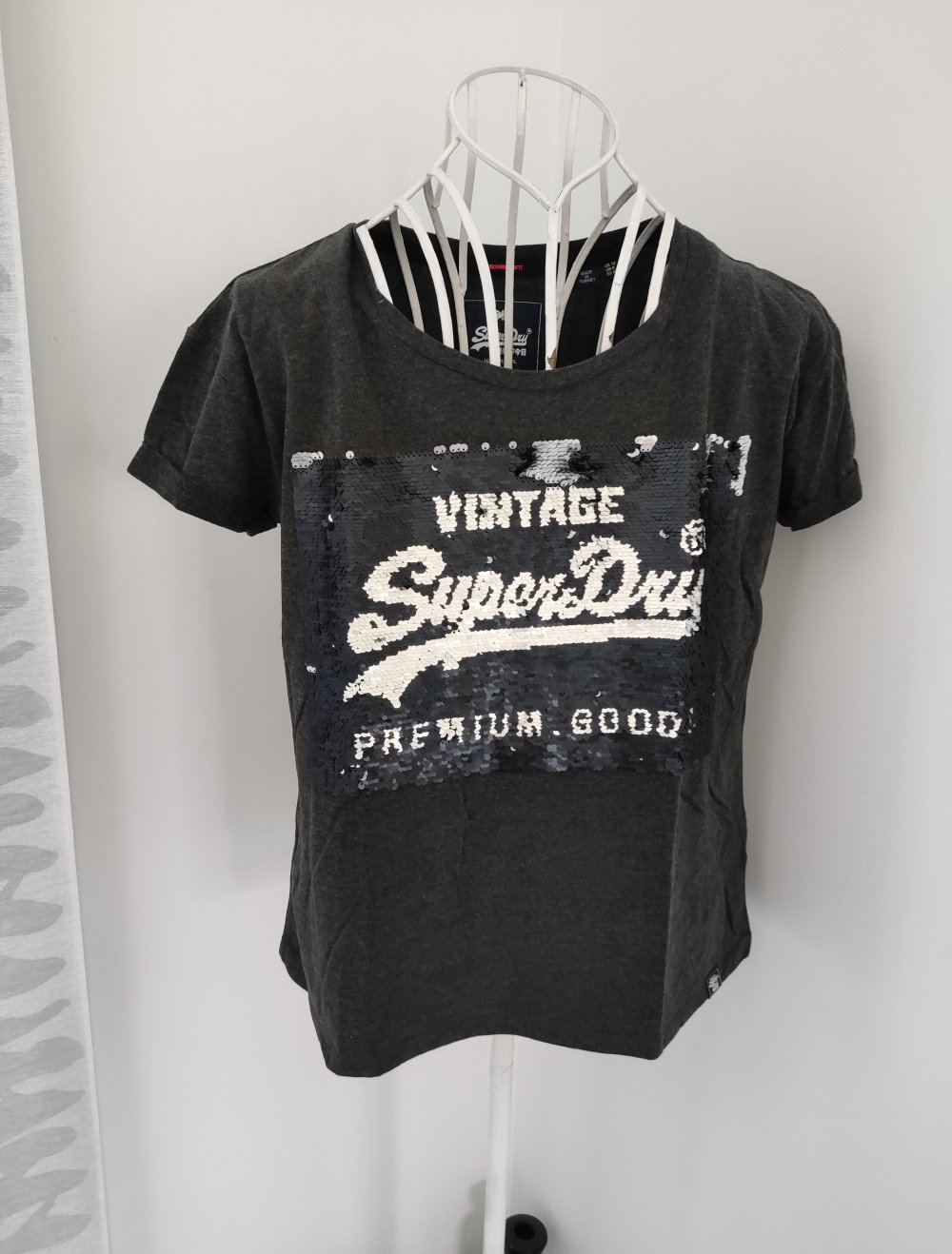 Superdry Shirt M Wendepailetten