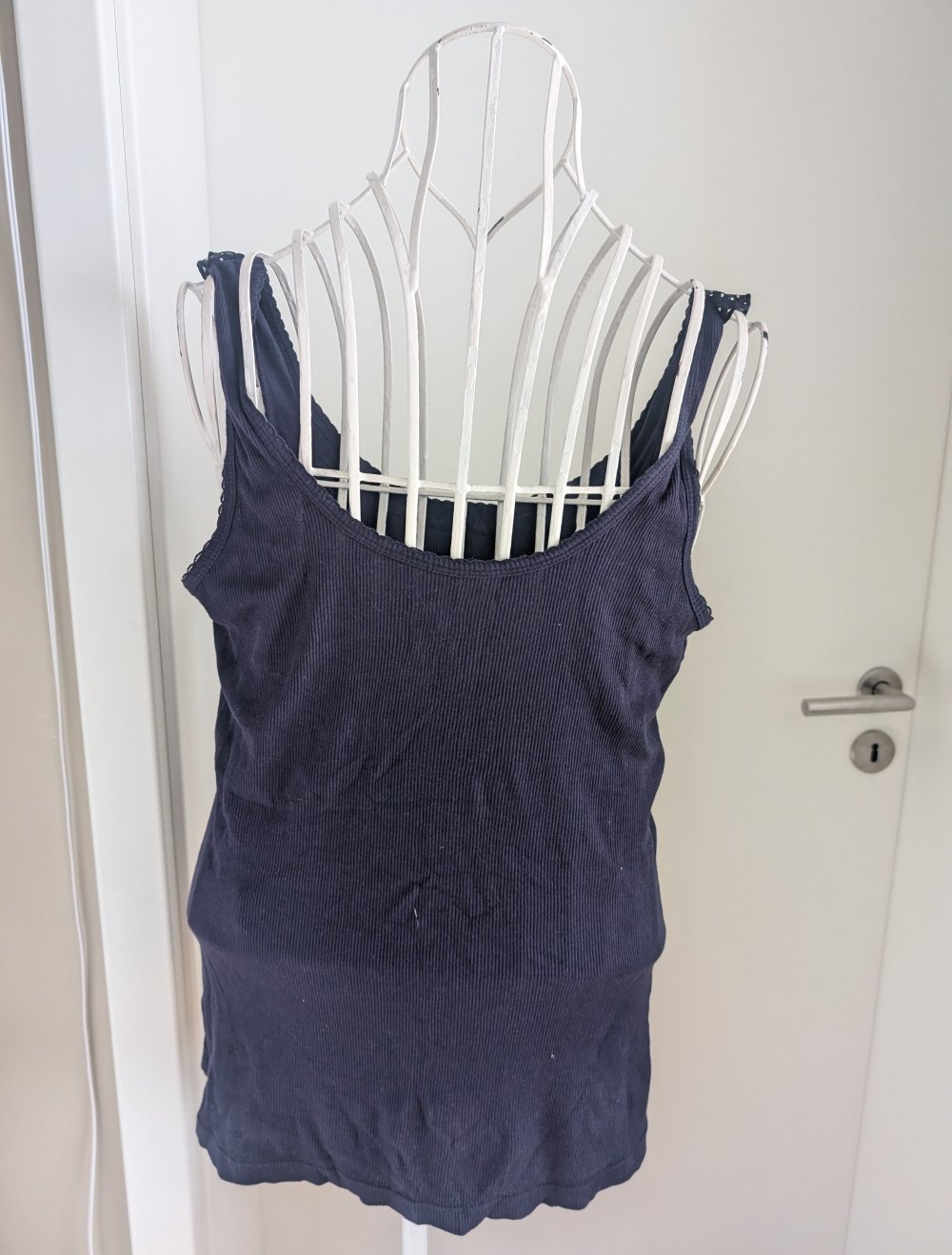 blaues Ripped Top Atmosphere 40