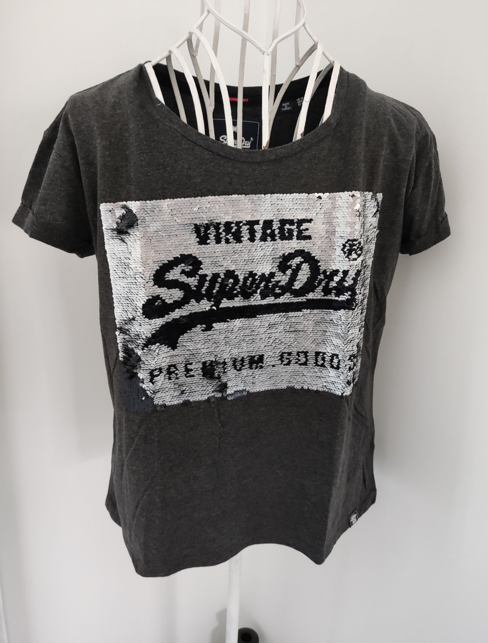 Superdry Shirt M Wendepailetten