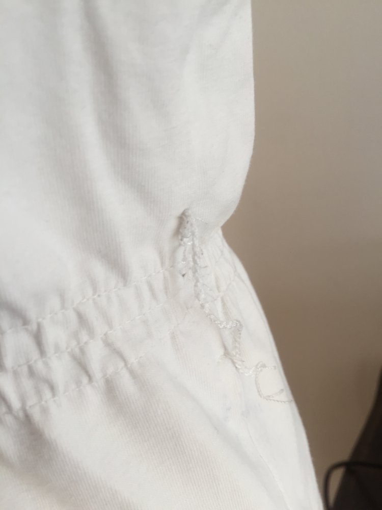 Weißes Spitzenshirt 44/46