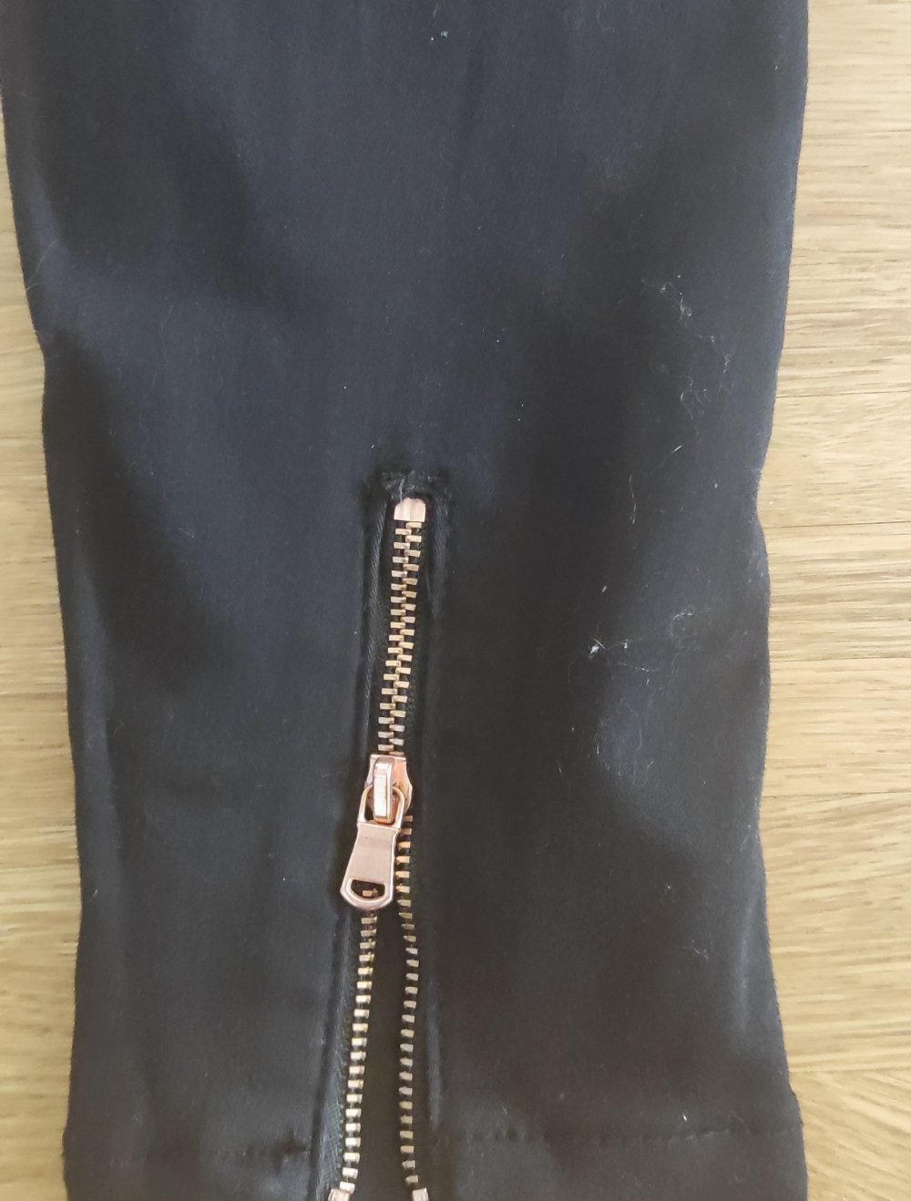 Schwarze Jeans Clockhouse 40 Reißverschluss