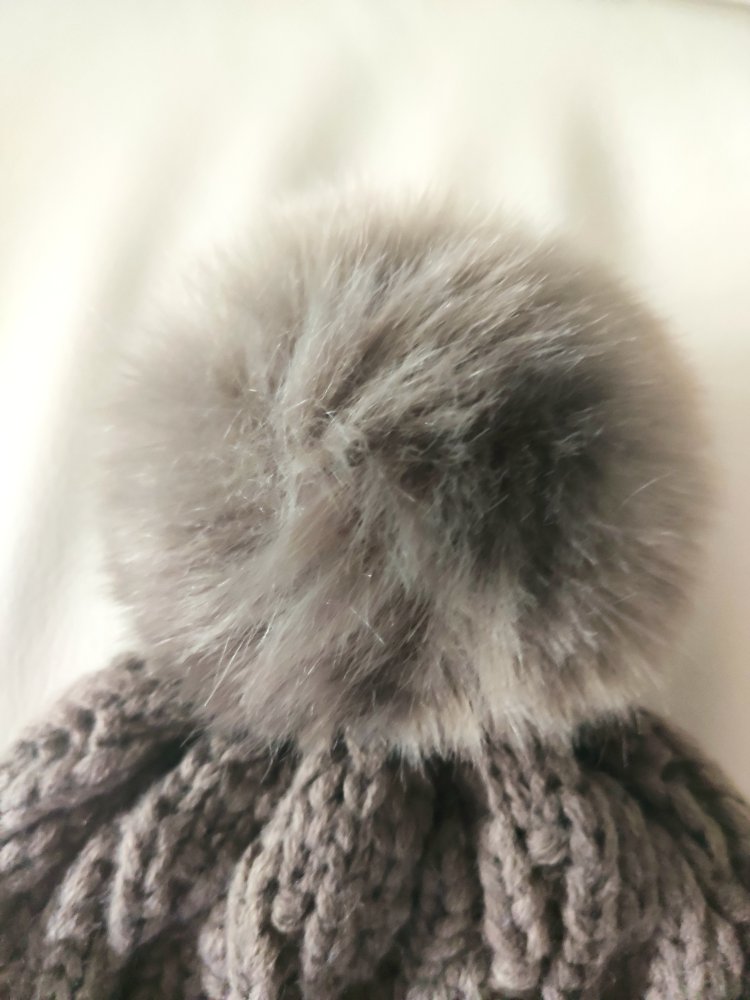 Graue Wollmütze Gina Benotti 