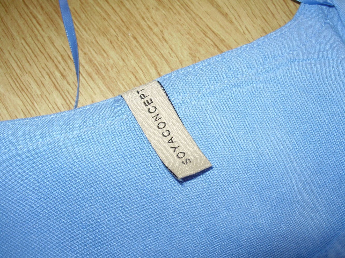 Soyaconcept Blusen Shirt himmelblau leicht S
