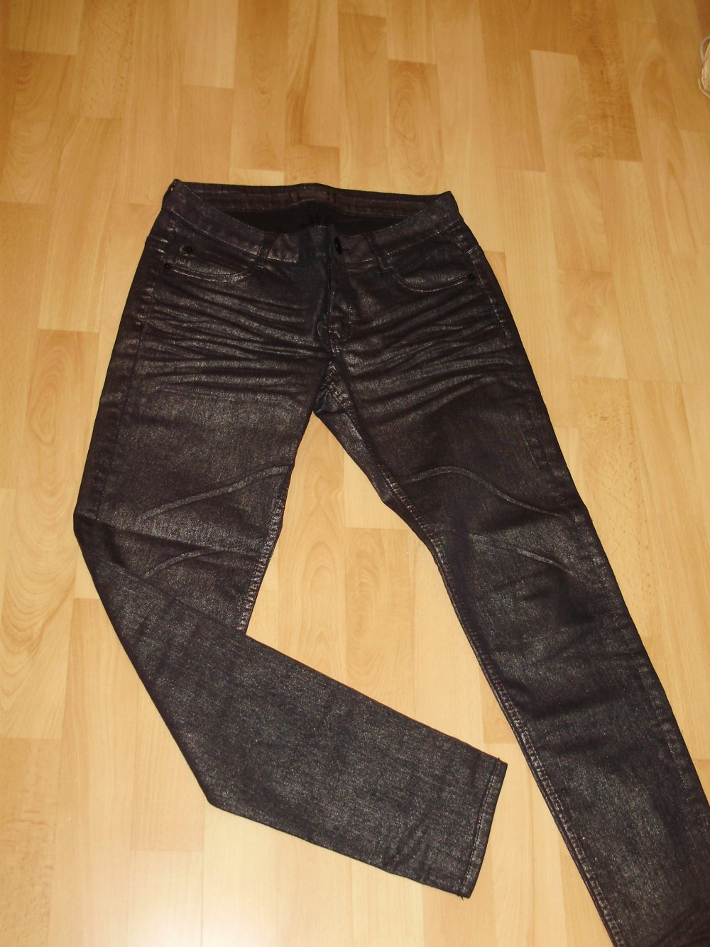 s. oliver Hose blau wie Jeans Silberglanz Gr 34