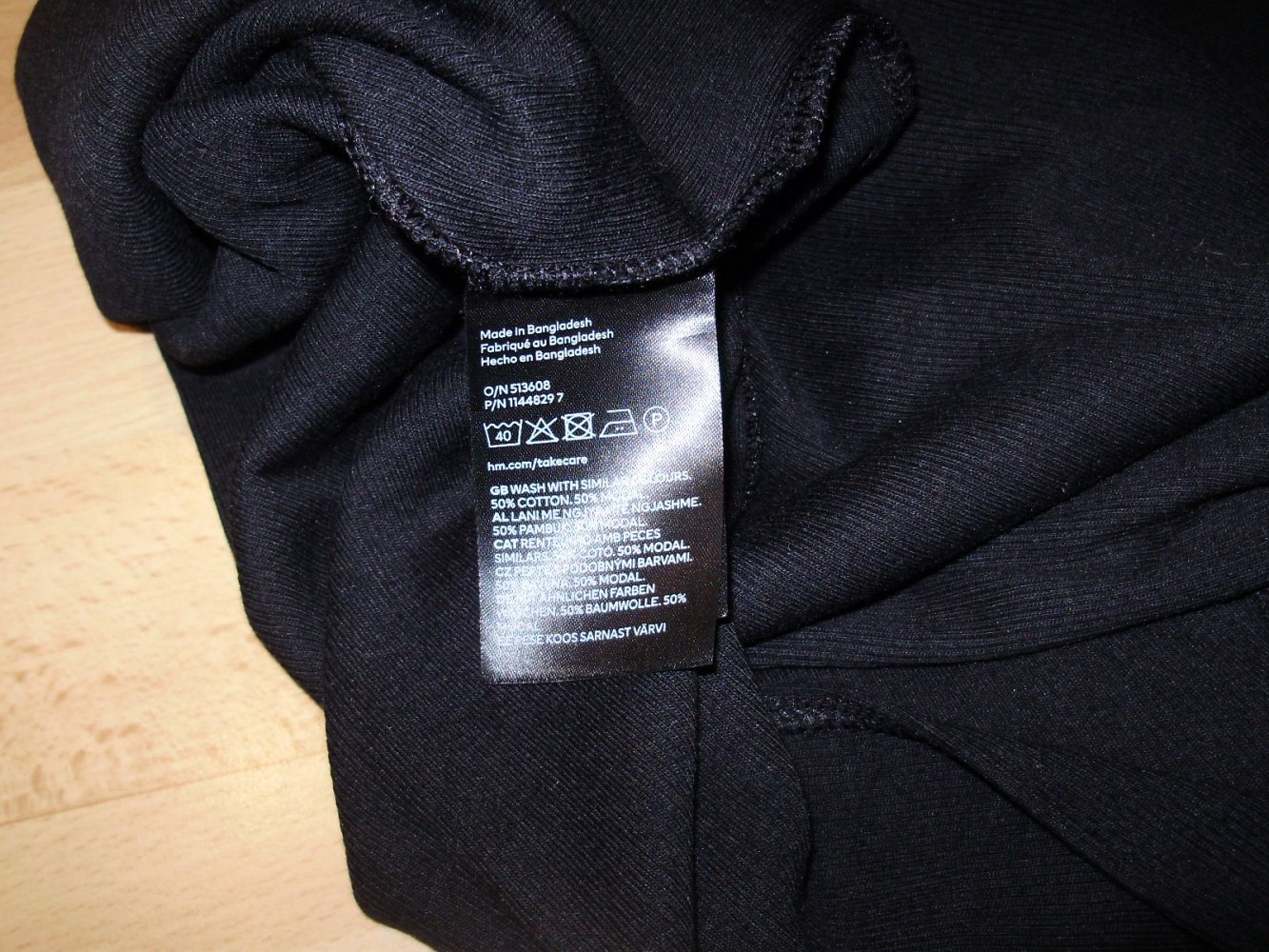 Kleid schwarz Strick lang L passend