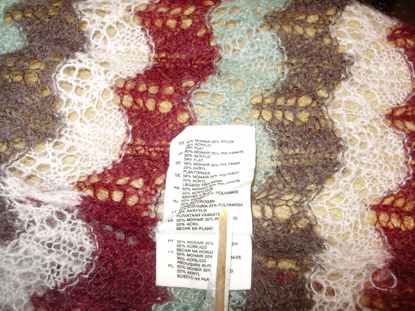 H&M Cardigan Mohair sehr schöne Farben S