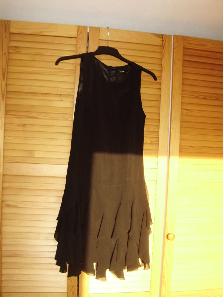 Hallhuber Kleid o A schwarz edel 34