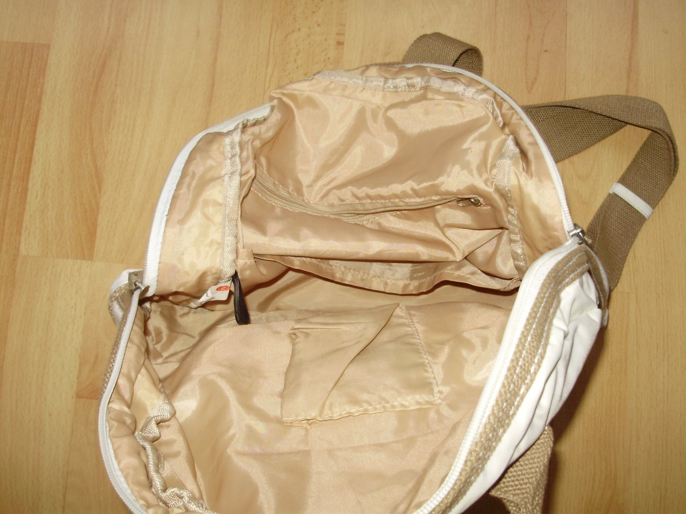 Picard Rucksack Citybag creme braun