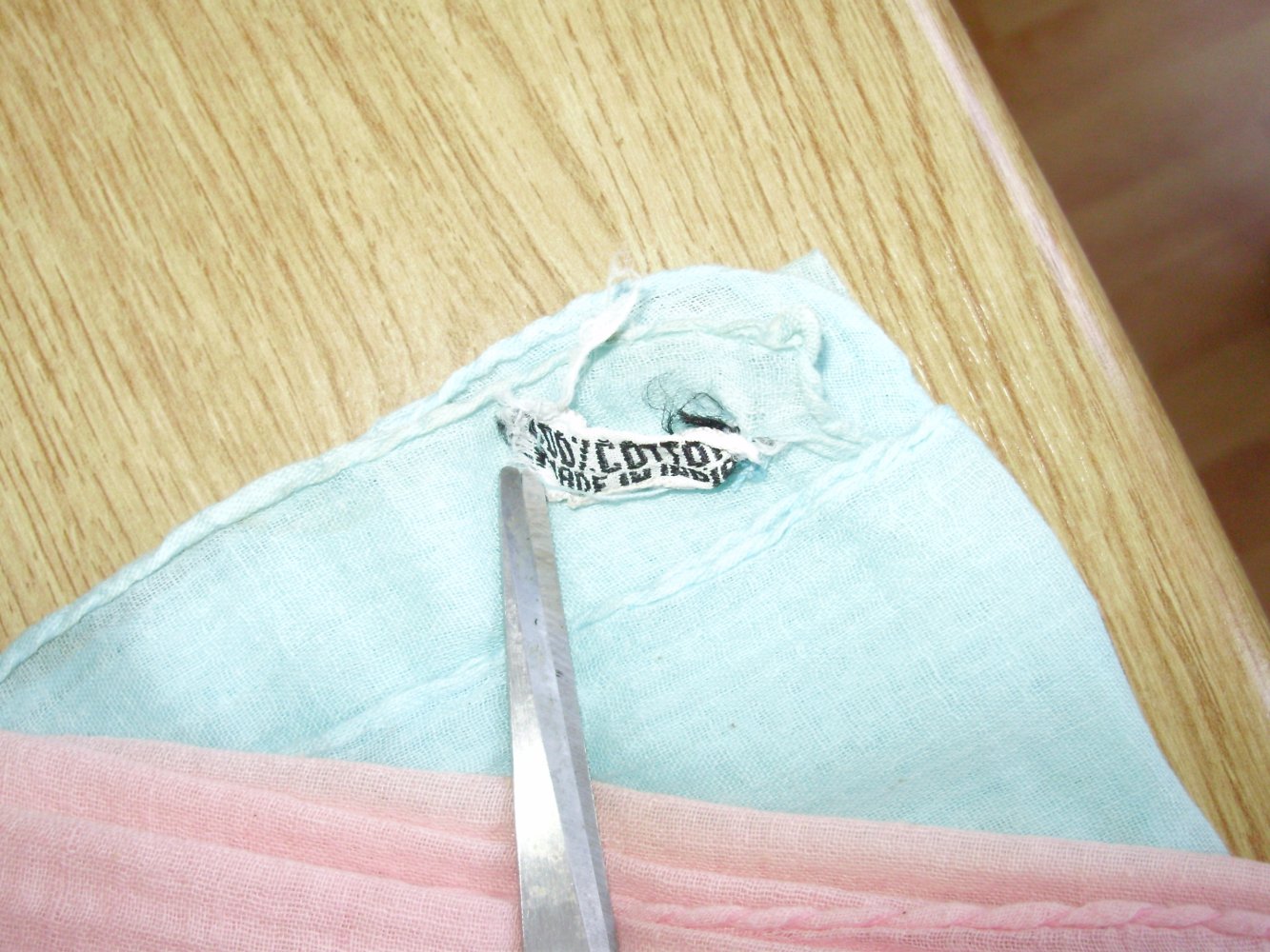 Baumwolltuch rose 103 cm x 98 cm