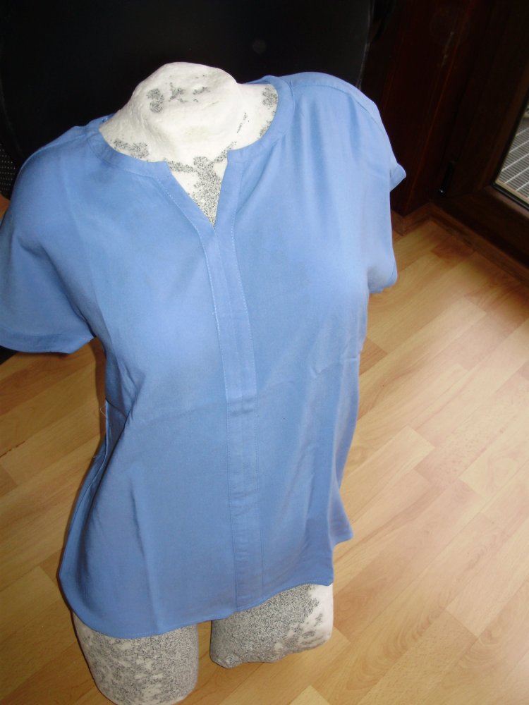 Soyaconcept Blusen Shirt himmelblau leicht S