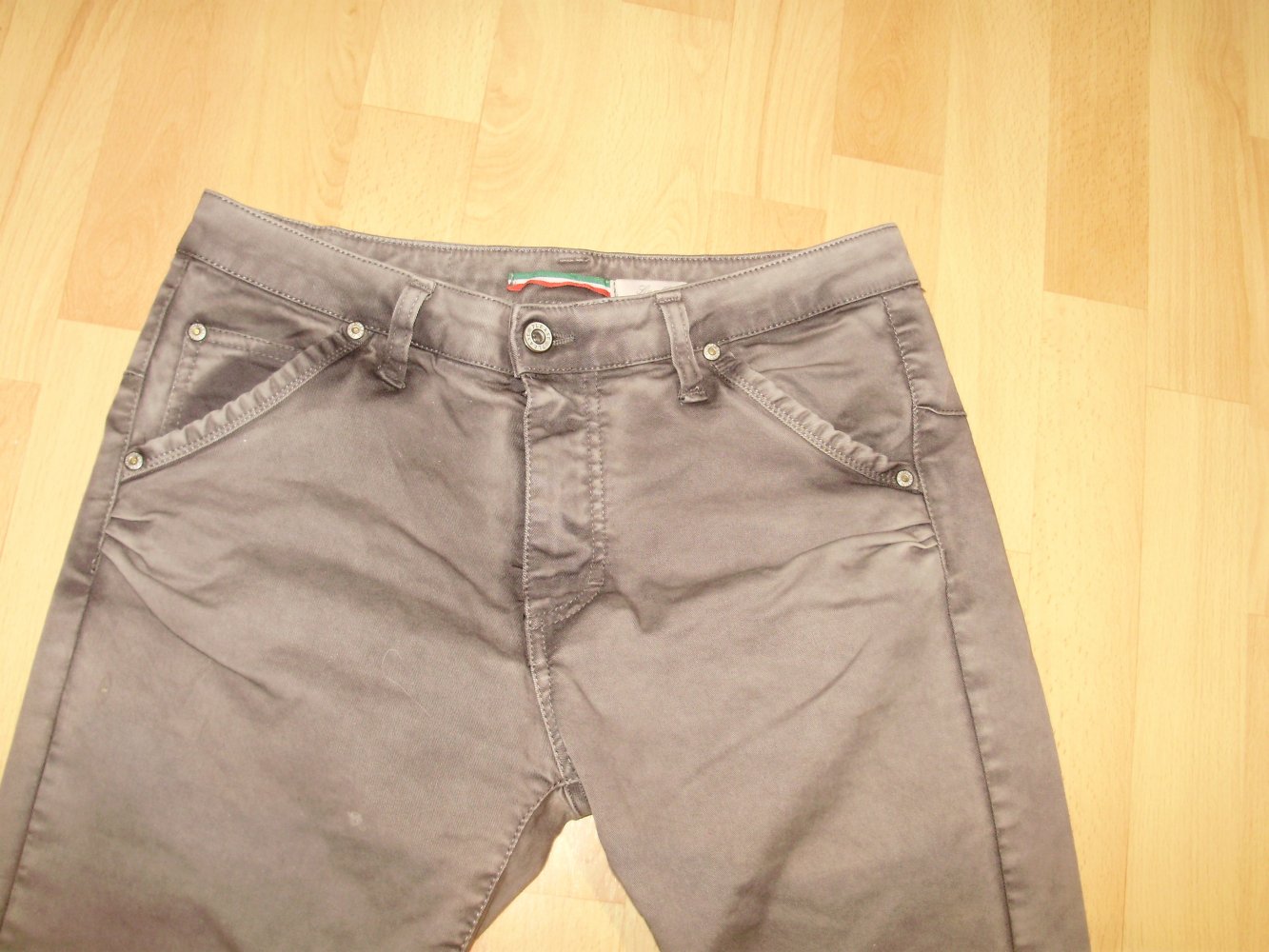 Please Jeans grau Vintage S