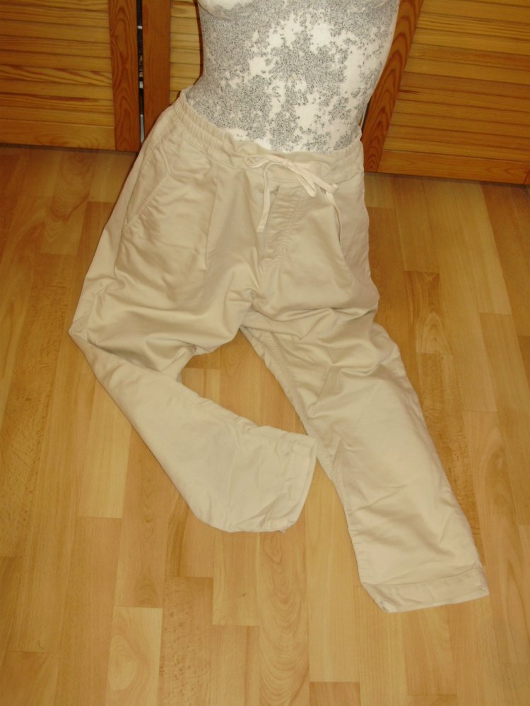 Drykorn Hose beige Gummibund BW 32/32