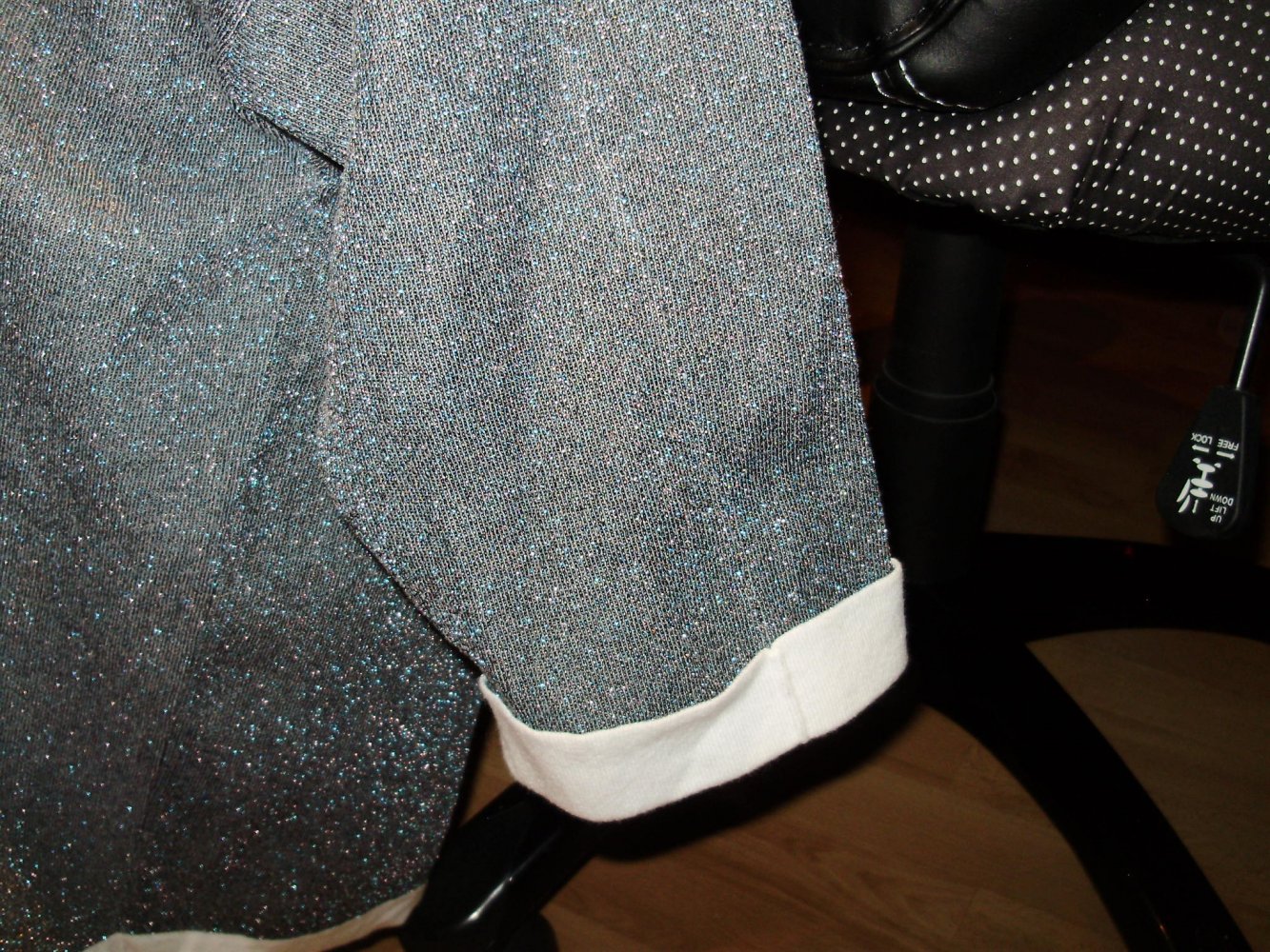 Pinko Oberteil Glitzer warm S