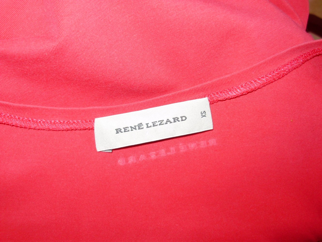 Rene Lezard Shirt 7/8 Arme pink sehr stretchig GR XS / S