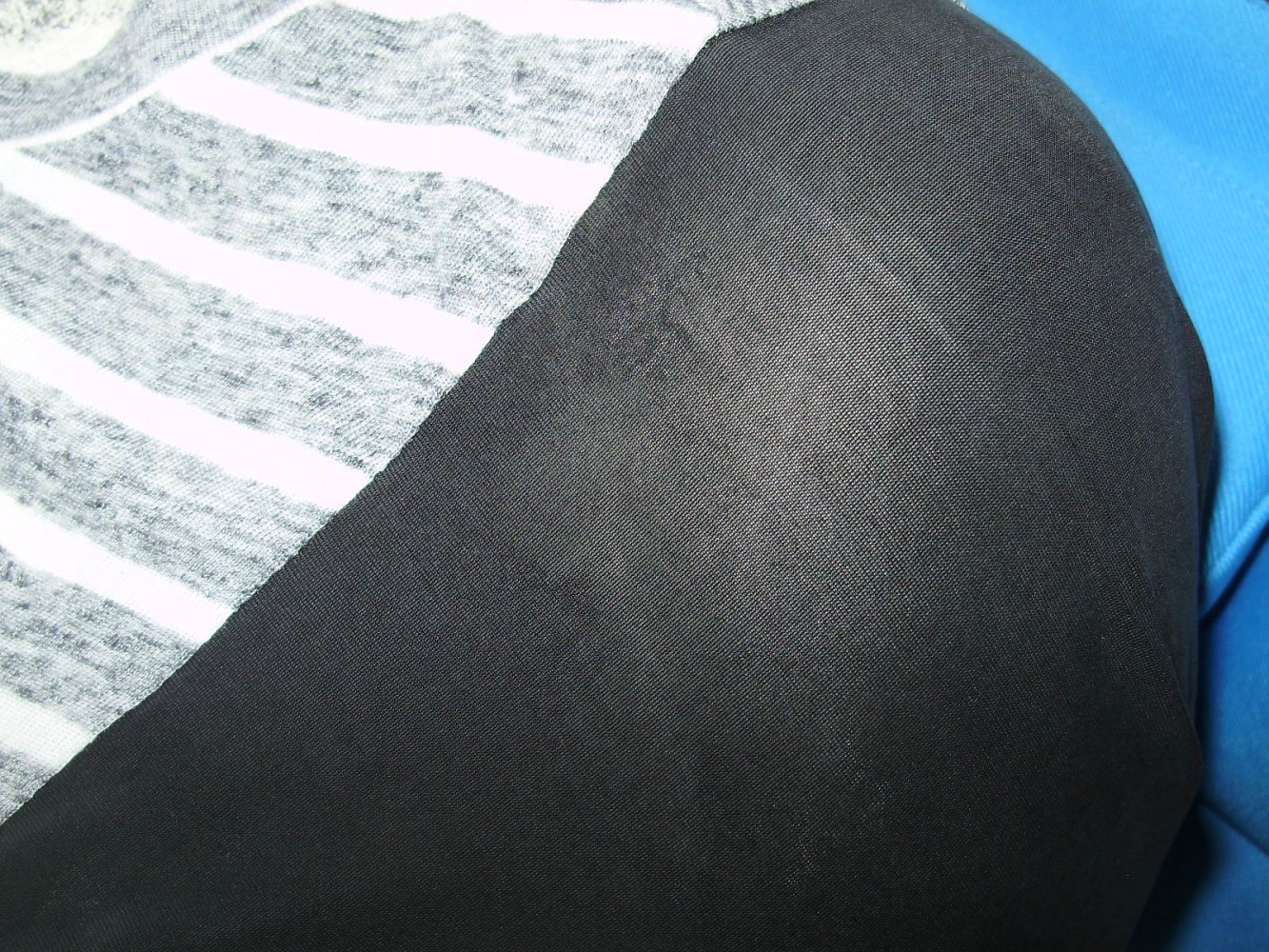 Zara Shirt ausgefallen grau tolle Ärmellösung 50% Leinen S