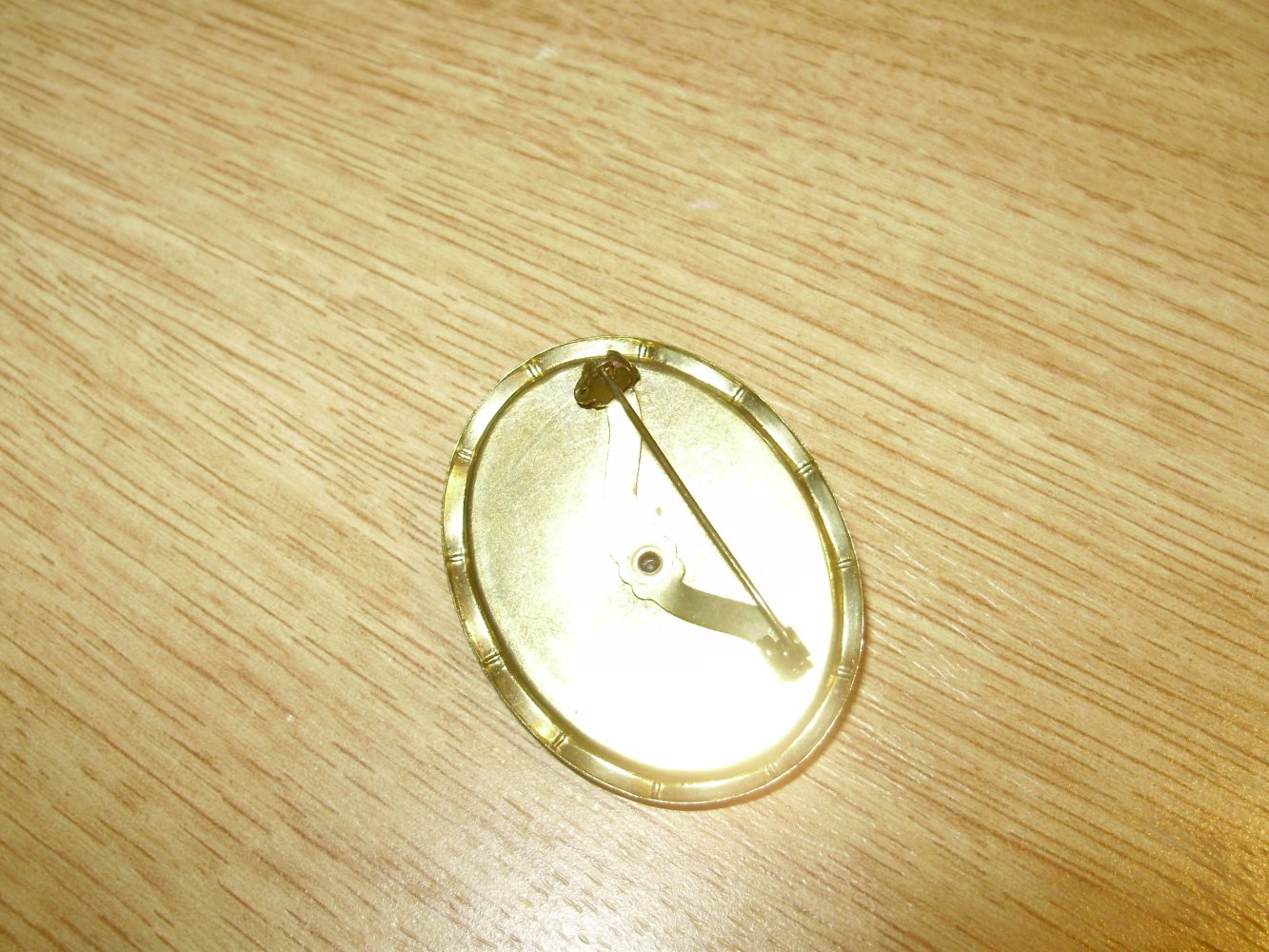 Brosche ausgefallen Vintage 5 x 3,5 cm