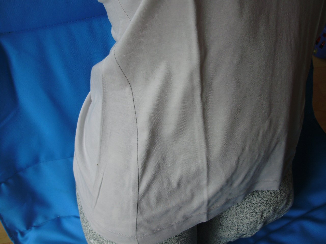 adidas Shirt beige ganz weich Vintage SLVR L eher M