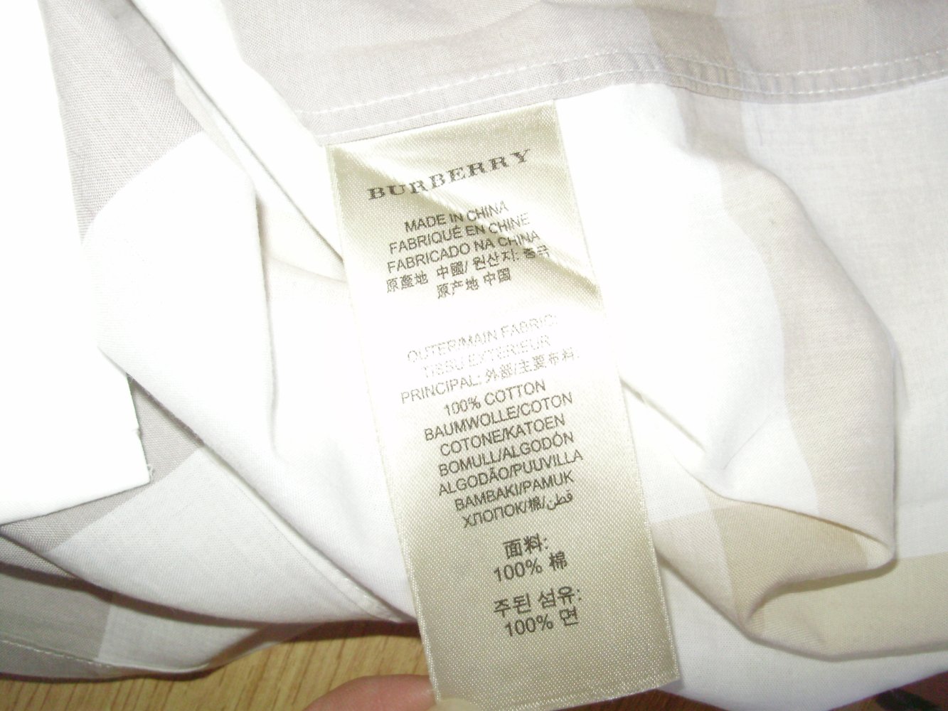 Burberry Brit Bluse ohne Arm verdeckte Knopfleiste M