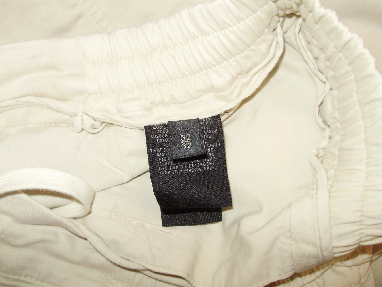 Drykorn Hose beige Gummibund BW 32/32