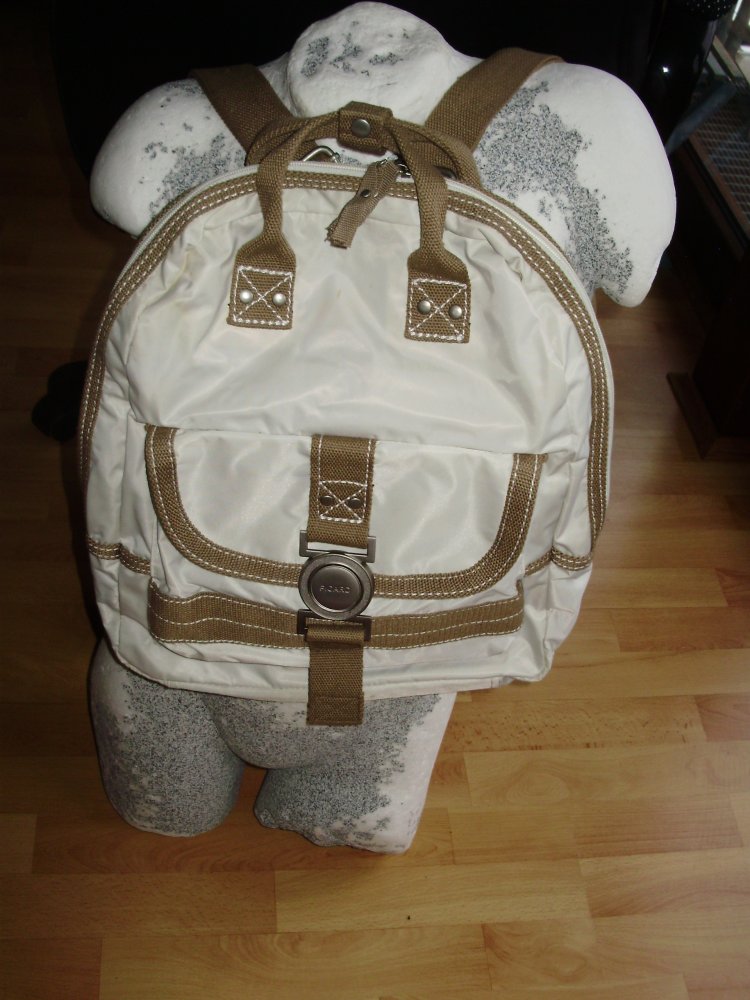 Picard Rucksack Citybag creme braun