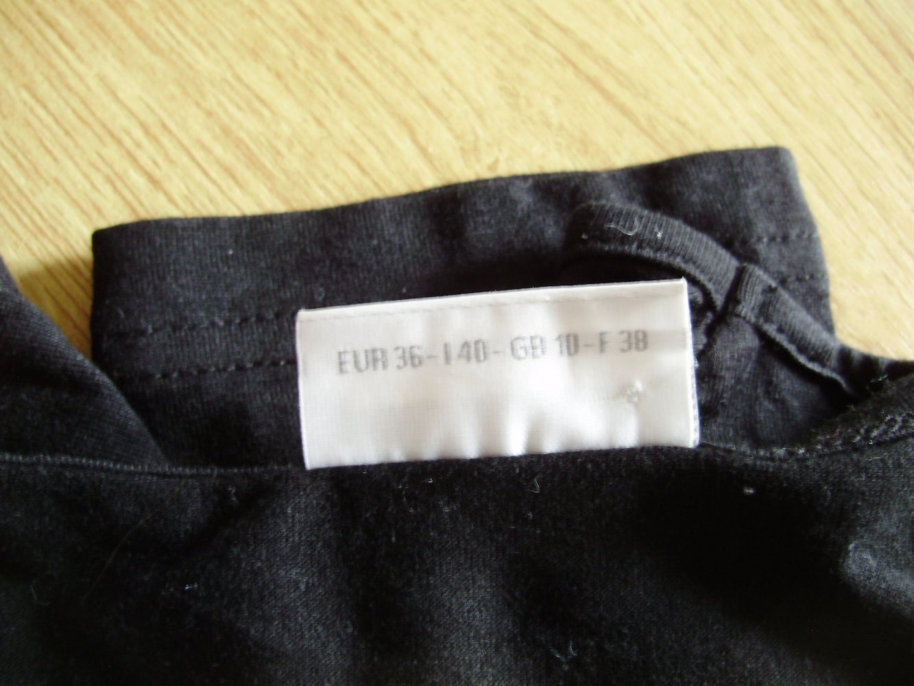 Street one Langarm Shirt schwarz Pailletten 36