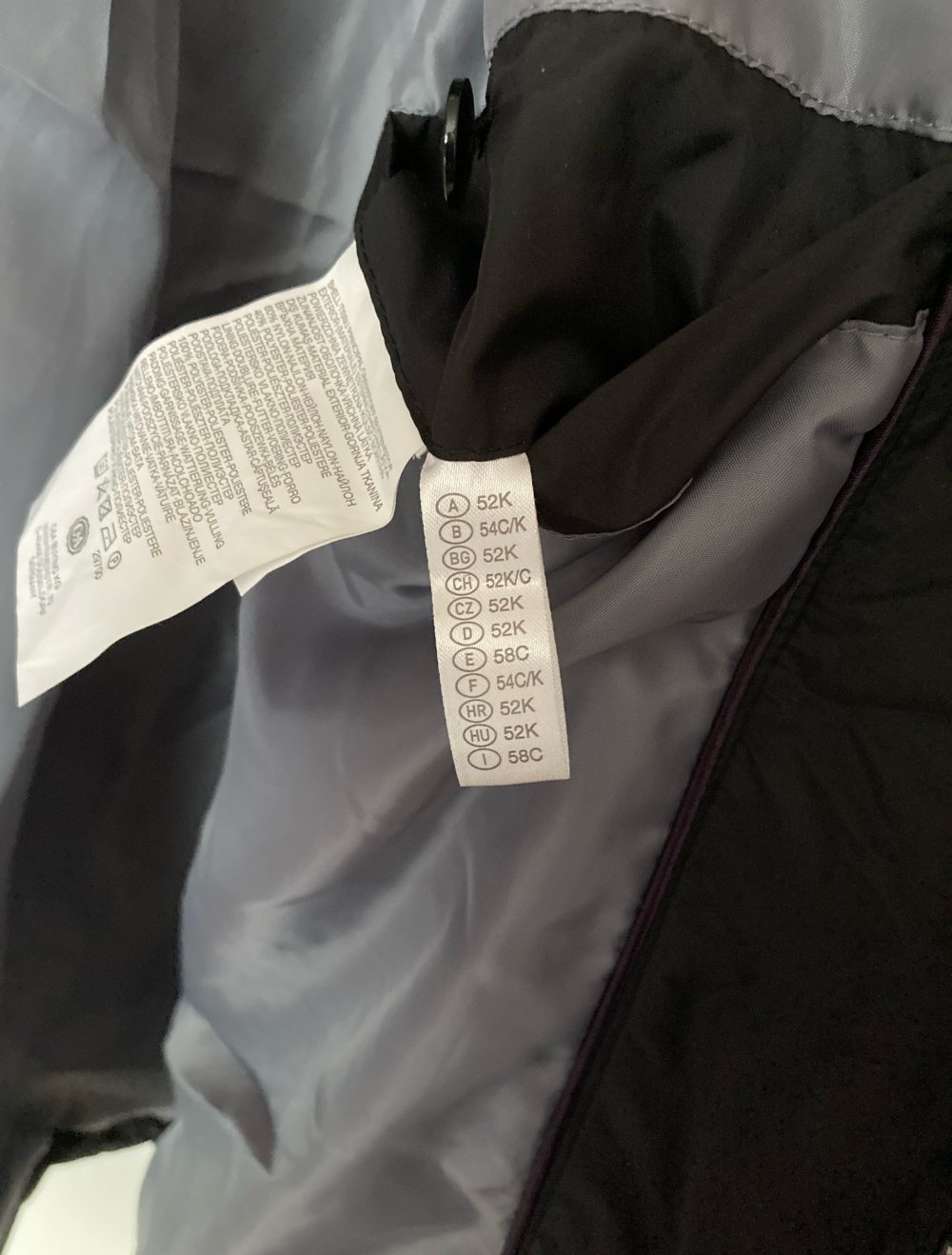 Damenjacke Übergangsjacke C&A schwarz Größe 52